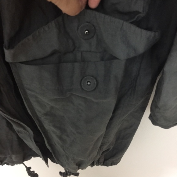 EILEEN FISHER Size 2XL Long Button Down Jacket - Picture 6 of 8
